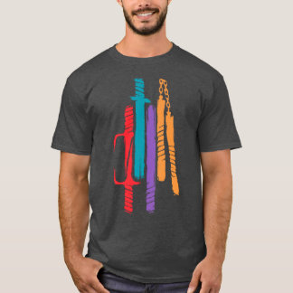 Teenage Mutant Ninja WeaponsMNTInspired Minimalist T-shirt