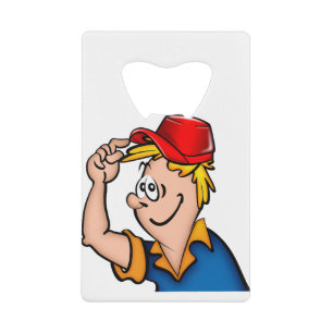 Teenager Kredietkaart Flessenopener