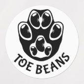 Teenbonen - Black Beans Labels (Design 1)