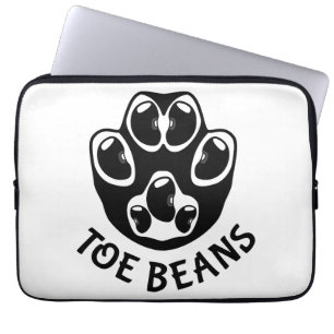 Teenbonen - Black Beans Laptop Sleeve