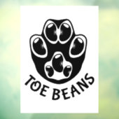 Teenbonen - Black Beans Raamsticker (Vel 3)