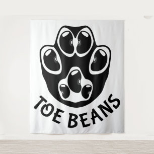 Teenbonen - Black Beans Wandkleed