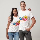 TeeNova Cute Star Logo Grafische T-Shirt voor Mann (Unisex)