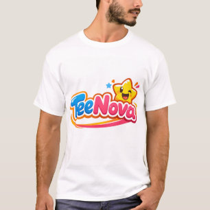 TeeNova T-Shirt Graphique Logo Étoile Mignonne pou