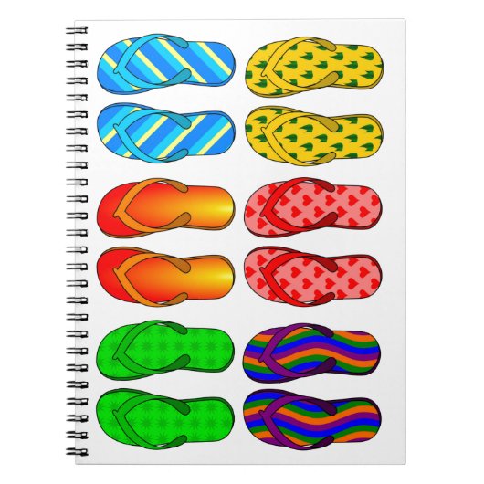 Teenslipper Notitieboek (Voorkant)