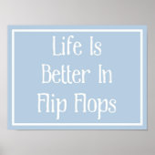 Teenslipper Poster (Voorkant)