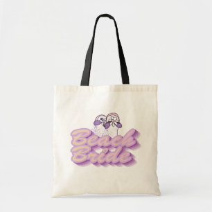 teenslippers Beach Bride Tshirts en cadeaus Tote Bag