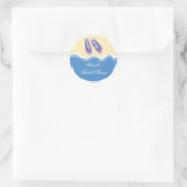 Teenslippers Beach Favor Sticker (Tas)