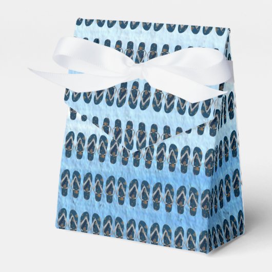 Teenslippers Bedankdoosjes (Voorkant Zijde)