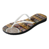 Teenslippers Bierstrandplezier (Schuin)