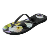 Teenslippers, bloemen teenslippers (Schuin)