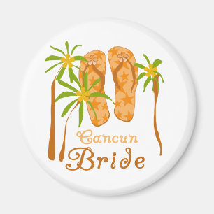 Teenslippers Cancun Bride Magneet
