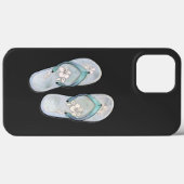 Teenslippers Case-Mate iPhone Case (Achterkant (horizontaal))