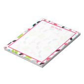 Teenslippers en zonnebrillen Notitieblok (Gedraaid)