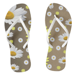 Teenslippers Floral