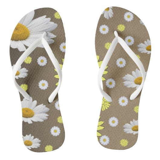 Teenslippers Floral (Voetbed)