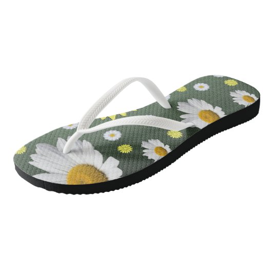 Teenslippers Floral (Schuin)