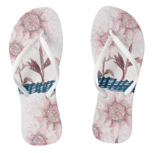 Teenslippers Floral