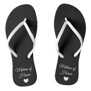 Teenslippers - Heart Fab Matron of Honor