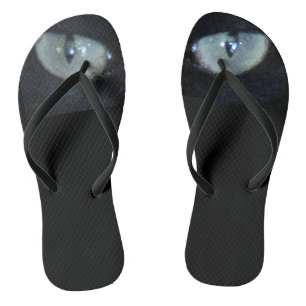 Teenslippers - Kat-ogen