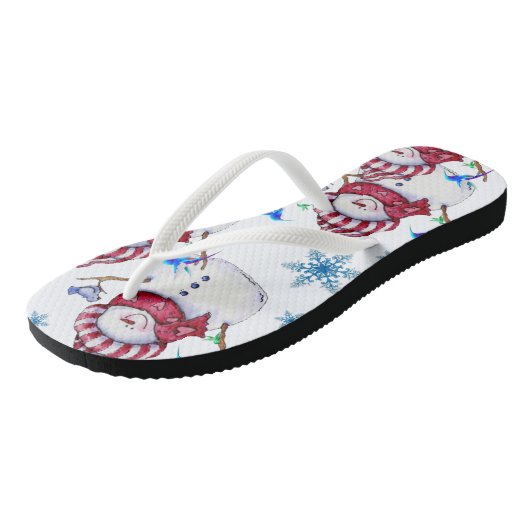 Teenslippers kerst (Schuin)