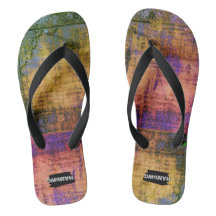 Teenslippers -  kleurstof Persizisch ontwerp HAMbW