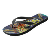 Teenslippers Kunst Abstract (Schuin)