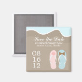 Teenslippers Magneet (Voorkant / Achterkant)