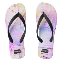 Teenslippers met kleurloze kleuren