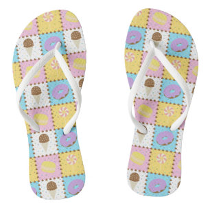 Teenslippers met zoete kruiderijen