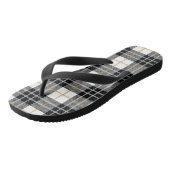 Teenslippers met zwarte en witte spelden (Schuin)