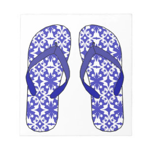Teenslippers Notitieblok