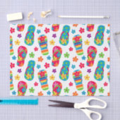 teenslippers patroon tissuepapier (Craft)