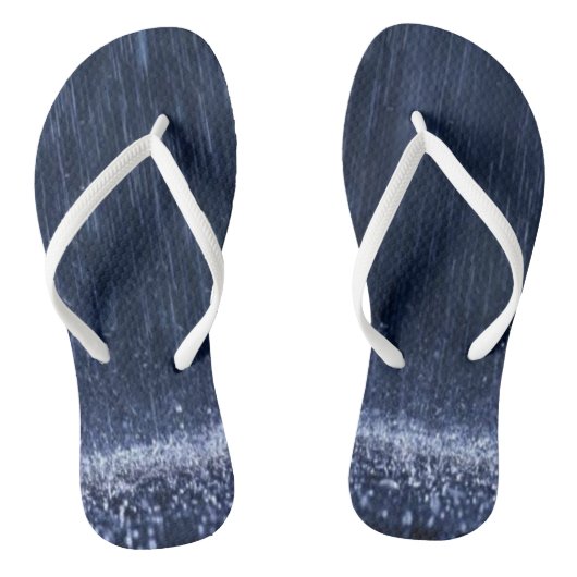 Teenslippers Regen (Voetbed)