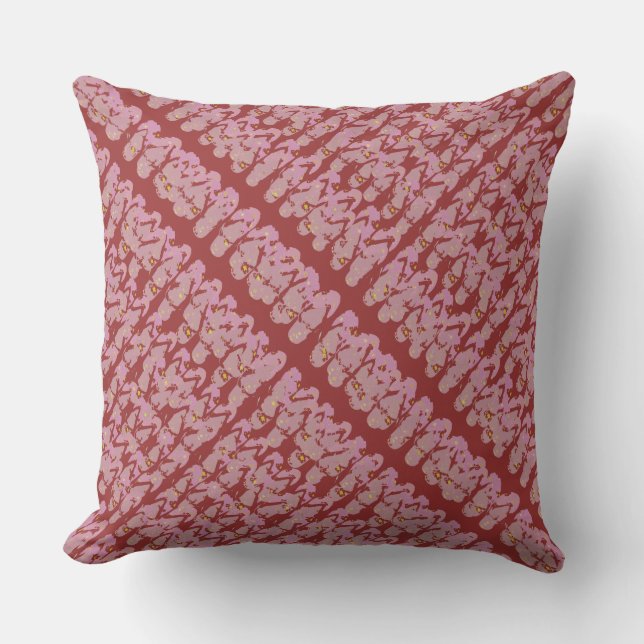 Teenslippers Rood Roze Kussen (Voorkant)
