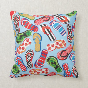 Teenslippers Sandals Pillow Kussen