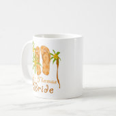 teenslippers St. Thomas Bride Koffiemok (Voorkant links)