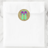 Teenslippers Sticker (Tas)