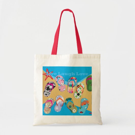 teenslippers tas (Voorkant)