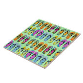 Teenslippers Tegeltje (Zijkant)