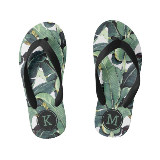 Teenslippers van bananenbladeren (Voetbed)