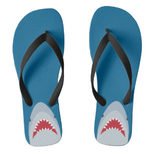 Teenslippers van haaien