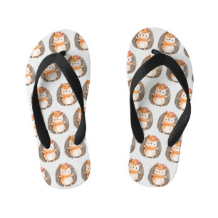 Teenslippers van het Funny Cute Hedegel Kind