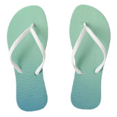 Teenslippers van het groene latexmodel (Voetbed)
