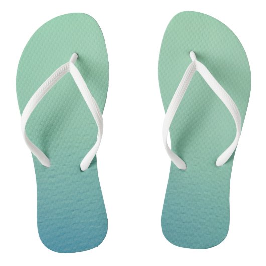 Teenslippers van het groene latexmodel (Voetbed)