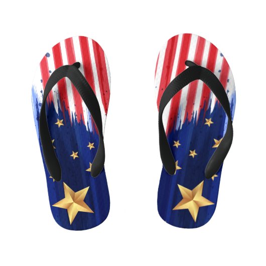 Teenslippers van het Kind van strips (Voetbed)