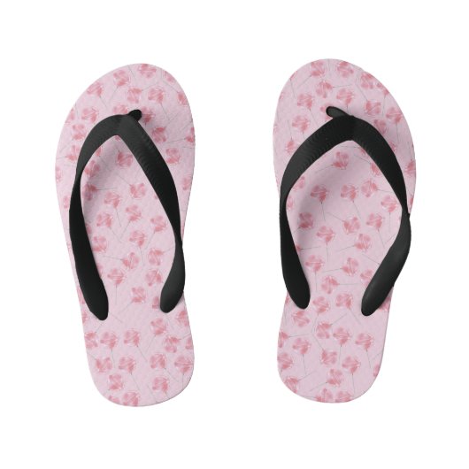 Teenslippers van het roze Kind (Voetbed)