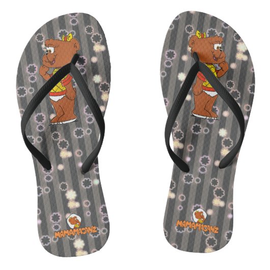 Teenslippers van Mamamacanz (Voetbed)