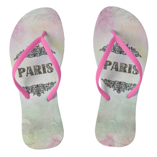 Teenslippers van Parijs (Voetbed)