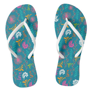Teenslippers van zomerFloral